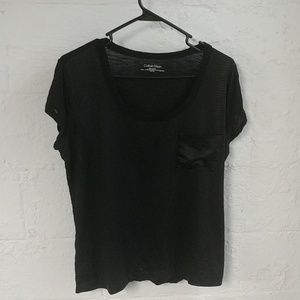Calvin Klein Black T-SHIRT XL